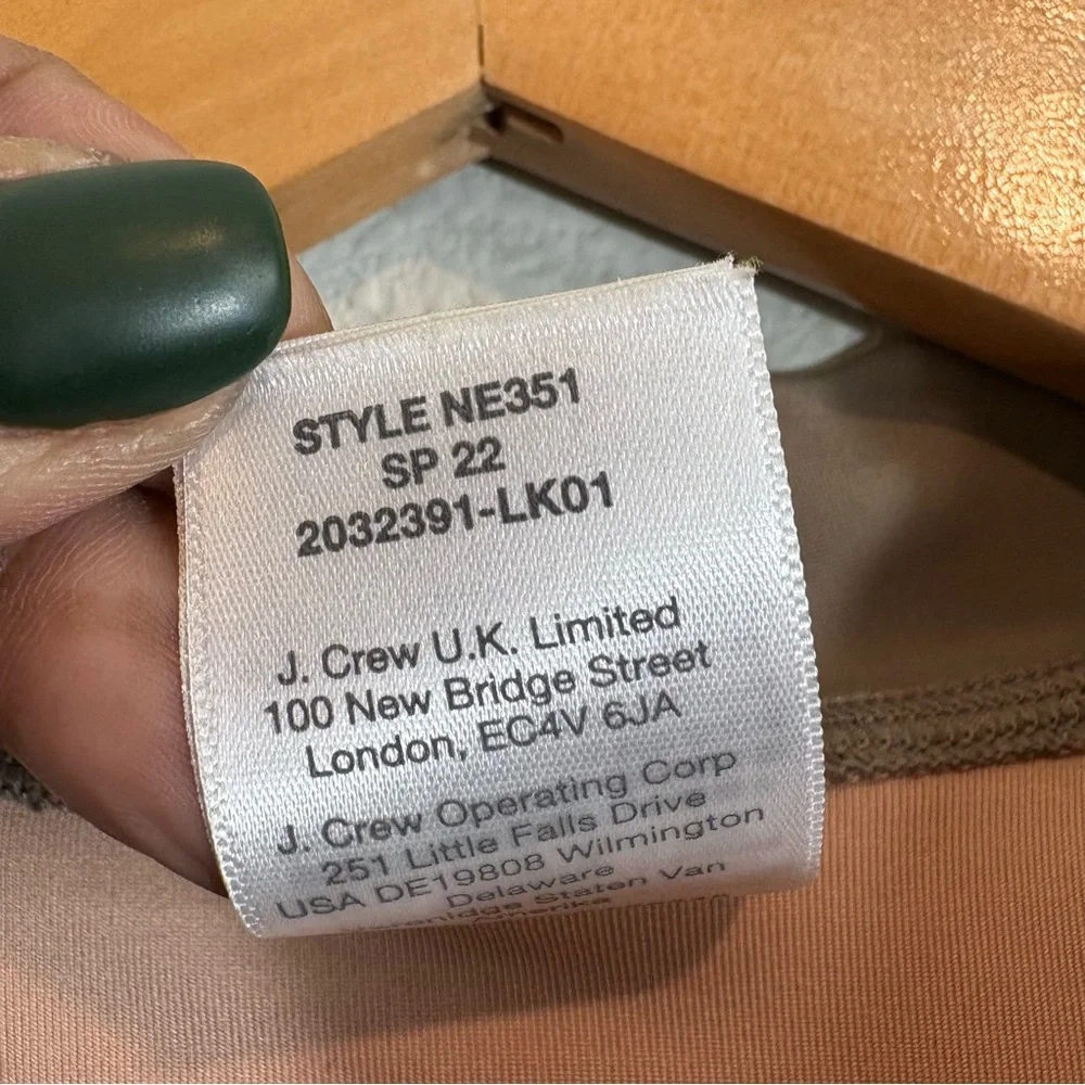 Madewell Second Wave Rash Guard One Piece Swimsuit Size S Tan (Castle Rock) - Picture 8 of 12